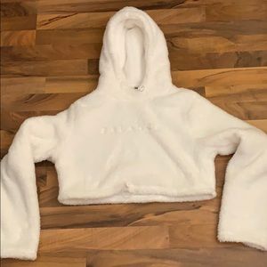 EUC Balance Athletica Sherpa Crop